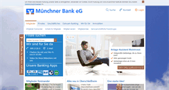Desktop Screenshot of muenchner-bank.de